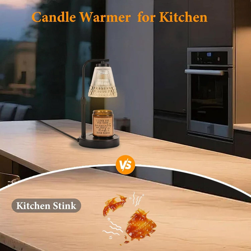 Adjustable Candle Warmer Lamp With Dimmable Feature