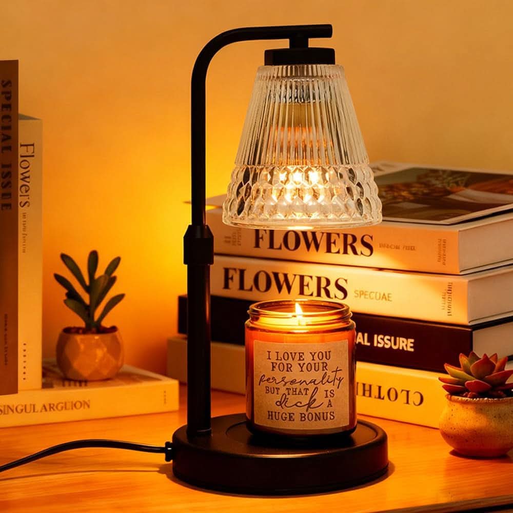 Adjustable Candle Warmer Lamp With Dimmable Feature