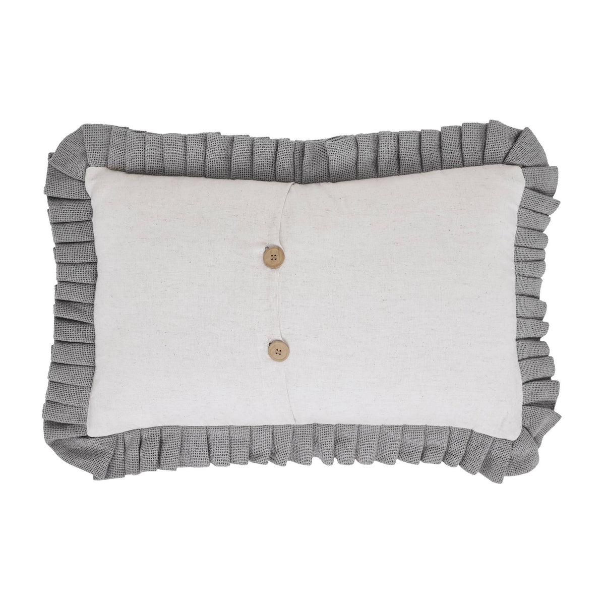 Embroidered Bee Throw Pillow 14x22