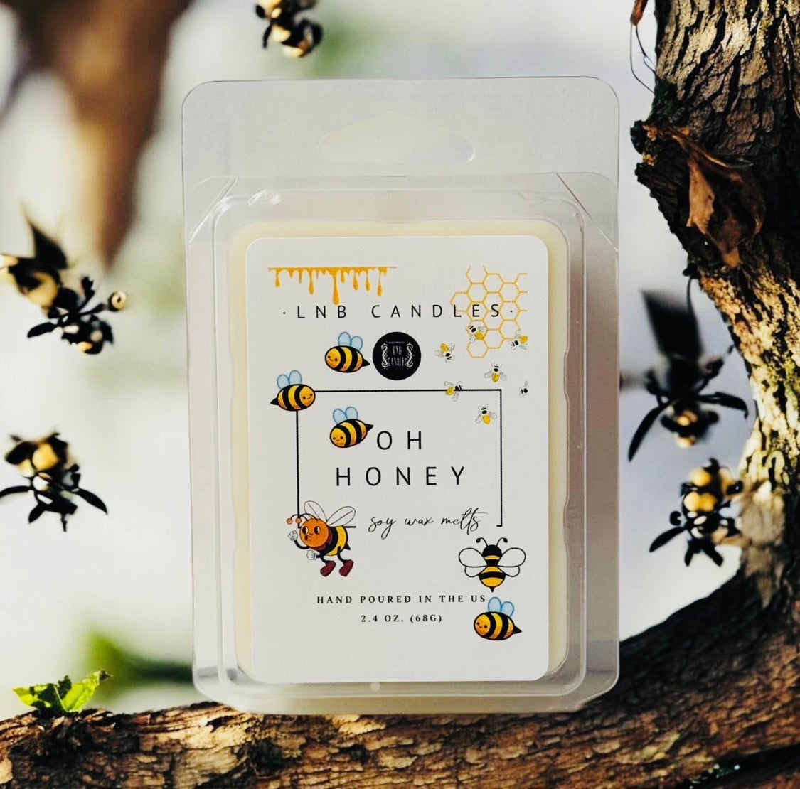 Oh Honey 3 PACK Wax Melt Long Lasting Scent