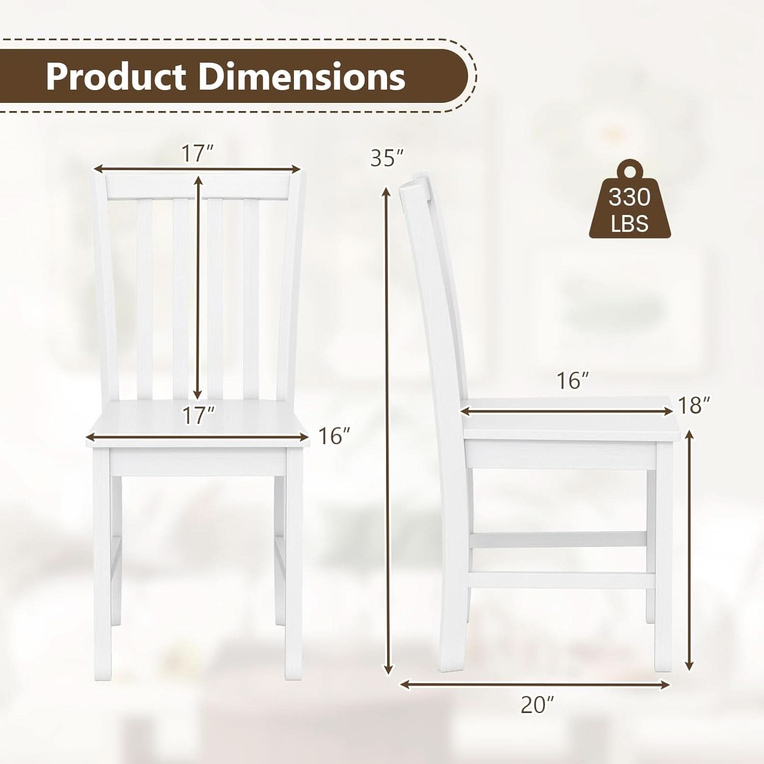 White Curved Back Dining Chairs Collection Edition