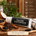 Tallow Toothpaste with Clove & Charcoal