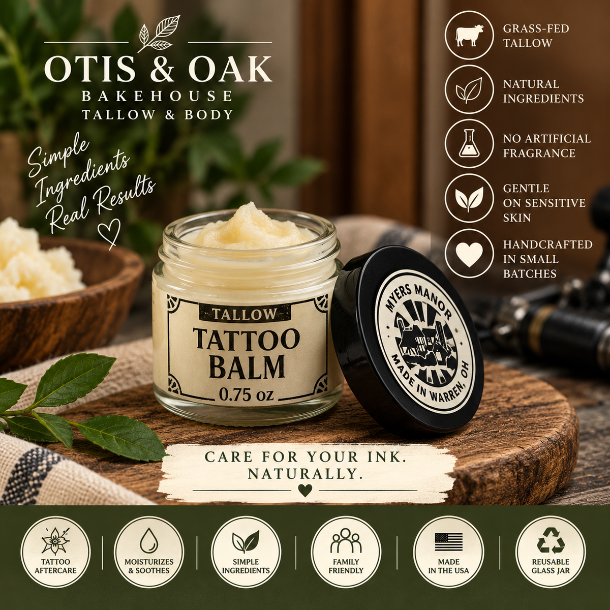 Tallow Tattoo Balm