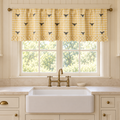 Buzzy Bees Ruffled Valance 18x60