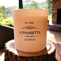 Alpharetta Georgia Peach Soy Candle